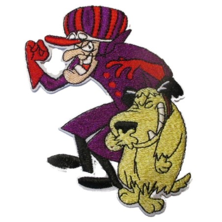 Patch Satans-Hund Diabolo 12x9cm Aufbügler Cartoon
