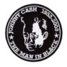 Patch Johnny Cash Man In Black 1932-2003 Écusson Country Rock

