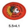 Kleiner Aufnäher Mickey Indian Chief Santa Fe 5,5x4,1cm Bügelflicken Kinderkleidung
