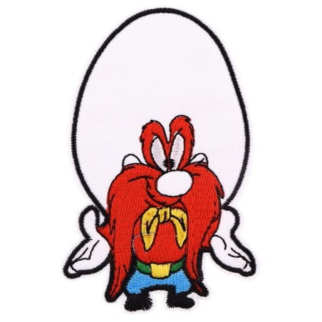 Patch Sam der Pirat OHNE Pistole 10x6,5cm Aufbügler
