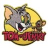 Aufnäher Tom die Katze Jerry die Maus 8x8 cm Bügelflicken
