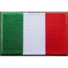 Patch Italienische Flagge 9x5.5cm Aufnäher zum Aufbügeln
