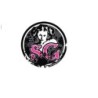 Sticker Suicide Girl Rond 7,5cm Autocollant Club Rare USA
