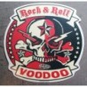 Sticker Rock & Roll Vaudou crane Éclair dans les Yeux