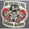 sticker non stop rock roll crane woodoo action autocollant**Autocollant Non Stop Rock & Roll crane Vaudou Action**