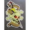 Sticker Death or Glory crane et Épée Autocollant Rockabilly