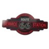 Sticker Route 66 Station Service 15x7 cm Autocollant
