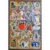 Halloween Monster Stickerbogen Aufkleber Party
