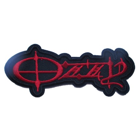 Patch Ozzy Noir et Rouge - Écusson pour Veste et Blouson
