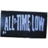Patch All Time Low Schwarz-Weiß Aufnäher Jacke Blouson
