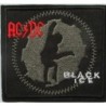 Patch Groupe ACDC Black Ice 8x9 cm Écusson Thermocollant Hard Rock
