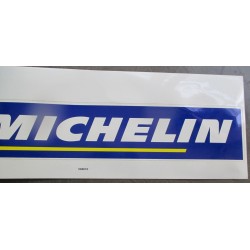 Großer Michelin Rechteckiger Aufkleber 50 x 15,5 cm Bibendum Aufkleber

