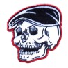 Patch Tête de Mort Rocker à Casquette Écusson Rockabilly
