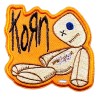 Patch Korn Orange Voodoo Puppe Hard Rock Aufnäher zum Aufbügeln
