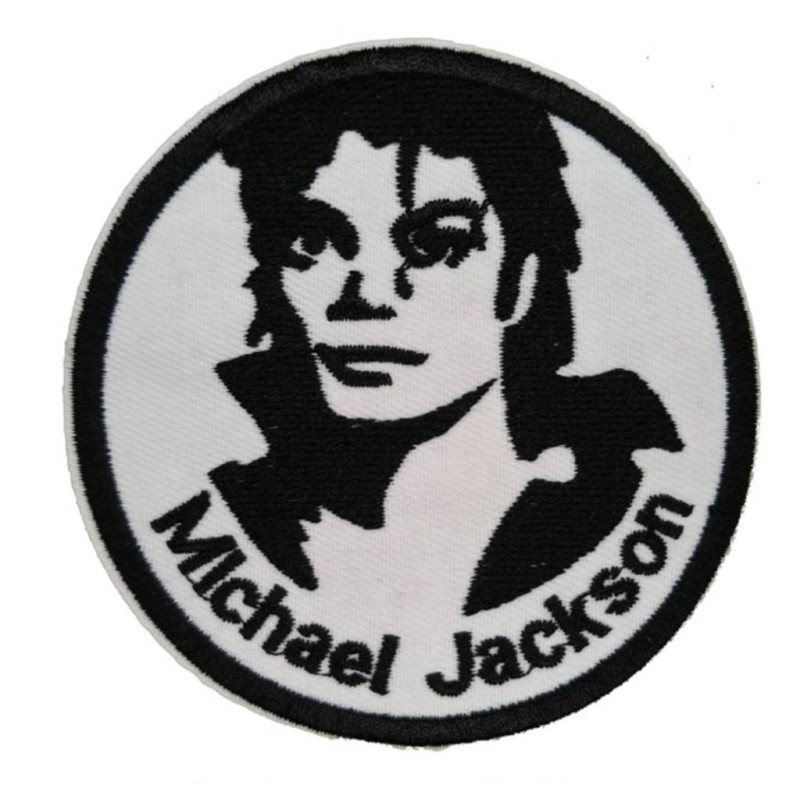 Aufnäher des Sängers Michael Jackson Pop Rock 8,5 cm Bügelflicken
