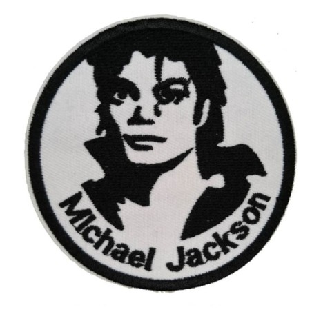Aufnäher des Sängers Michael Jackson Pop Rock 8,5 cm Bügelflicken
