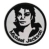 Aufnäher des Sängers Michael Jackson Pop Rock 8,5 cm Bügelflicken
