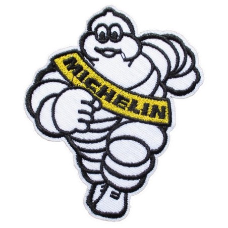 Patch Michelin Bibendum Pneu Écusson Thermocollant
