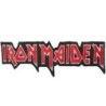 Patch Iron Maiden Inscription 15.5x5 cm Écusson Thermocollant Moyen
