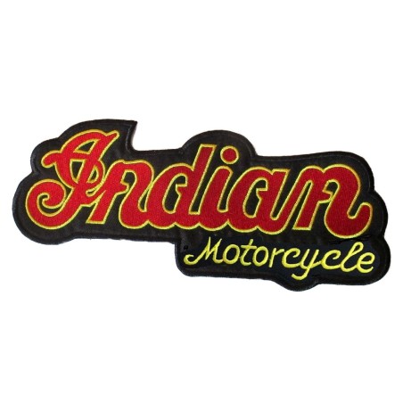 Grand patch Indian Motorcycle 23x10 cm écusson dos veste blouson biker moto
