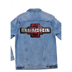 Großer Rammstein-Patch 32cm Aufnäher zum Aufbügeln Rock Roll Band