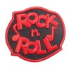 Patch Logo Rock'n'Roll Rot Aufbügler Herren Damen Rockabilly
