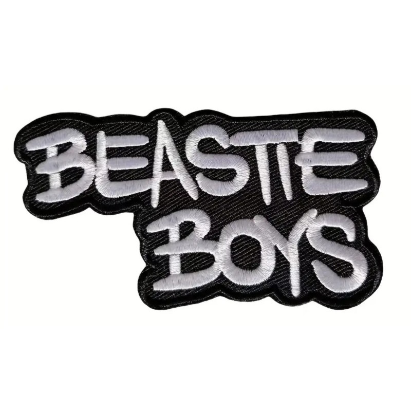 Patch Beastie Boys 9,5x5 cm Rock Hip Hop Écusson Thermocollant