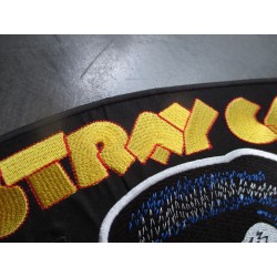 Patch Dorsal Thermocollant Chats Errants – Grand Format 25x27cm
