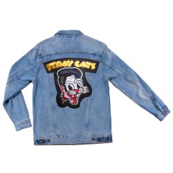 Patch Dorsal Thermocollant Chats Errants – Grand Format 25x27cm
