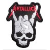 patch metallica crane main 10x8cm écusson hard rock thermocollant
