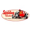 Aufkleber Spalding Cams 13x6cm Hot Rod Kustom Garage