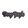 Aufnäher Deep Purple Violett 10,5x3 cm Hardrock Band Logo
