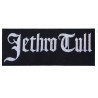 patch jethro tull 11x4.5 cm noir blanc ecusson thermocollant