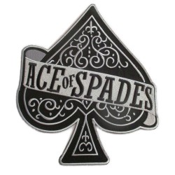 Patch Ace of Spades Motorhead Rock Roll Hard 10x8.5 cm  Écusson Thermocollant Biker