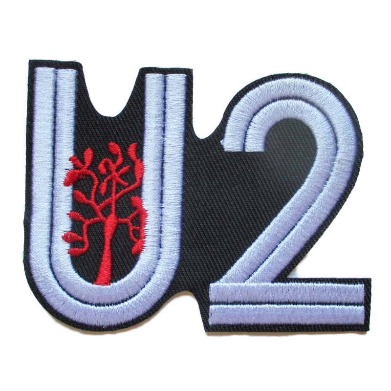 Patch U2 Joshua Tree 8x6 cm Aufnäher zum Aufbügeln Rock Roll
