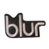 Patch du groupe Blur noir et blanc 6x3.5 cm - Écusson thermocollant rock roll
