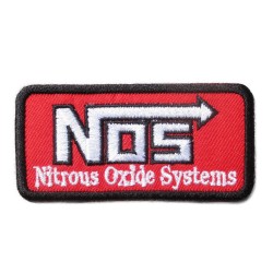 Patch Nez Rouge Système Nitro Oxyde Écusson Déco Veste Garage Drag

