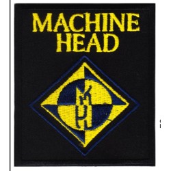 Patch Machine Head – Logo Diamond Jaune & Bleu