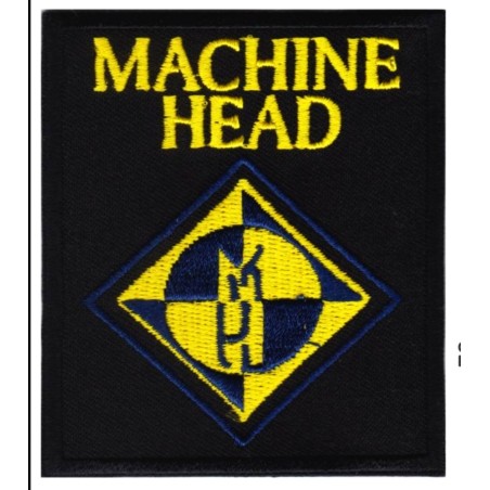 Patch Machine Head – Logo Diamond Jaune & Bleu