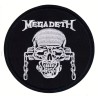 Megadeth Aufbügler – Vic Rattlehead Logo