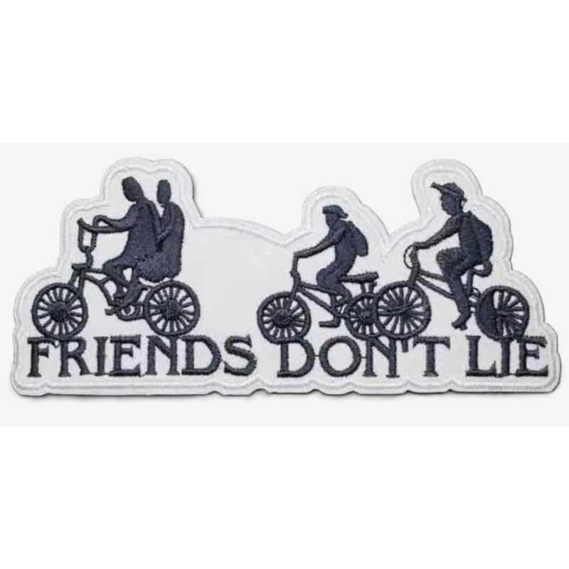 "Friends Don't Lie" Aufbügler – Vintage-Fahrräder