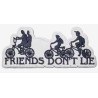 Écusson Thermocollant "Friends Don't Lie" – Vélos Vintage patch