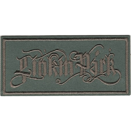 Écusson Brodé Linkin Park  Édition Monochrome gris