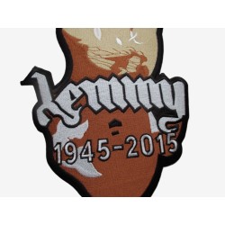 Lemmy Gedenk-Rückenaufnäher – "1945-2015" (30 x 16 cm)