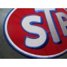 Patch Dorsal Oval STP - Logo Vintage Racing (29 x 20 cm)