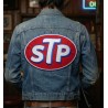 STP Ovaler Rückenaufnäher – Vintage Racing Logo (29 x 20 cm)