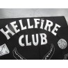 Patch Dorsal Carré Hellfire Club - Design Eddie Munson (30 x 29 cm)