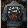 Patch Dorsal Carré Hellfire Club - Design Eddie Munson (30 x 29 cm)