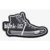 Patch Brodé Blink-182 - "Skate Shoe" noire blanche