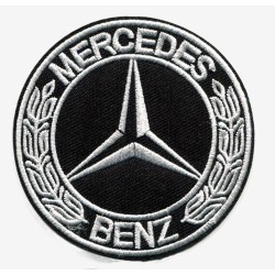 Mercedes-Benz Aufnäher - Silberner Stern Logo